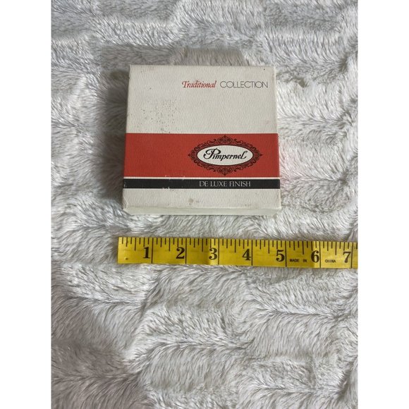 PIMPERNEL Deluxe Square Coaster Set ~ North America Wild Flowers (6) ENGLAND - Picture 8 of 8